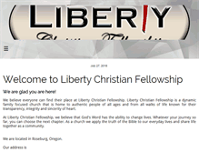 Tablet Screenshot of libertycf.com